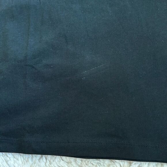 J. Crew Cotton Washed Jersey Tee Black Size L - Picture 7 of 7